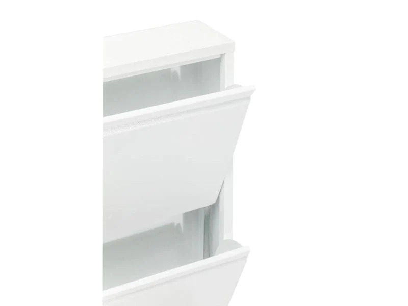 Kare Schuhschrank  Caruso Stahl, Weiss
