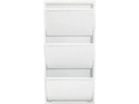 Kare Schuhschrank  Caruso Stahl, Weiss