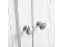 VASAGLE Badezimmerregal mit Schublade aus MDF, Weiss