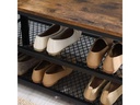 VASAGLE Schuhregal aus Holz und Metall 73 x 45 cm