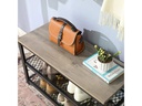 VASAGLE Schuhregal aus Holz und Metall 73 x 45 cm