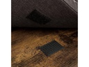 VASAGLE Schuhregal mit Polster, 104 x 48 cm, Dunkelbraun