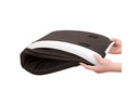 VASAGLE Schuhregal mit Polster, 104 x 48 cm, Dunkelbraun