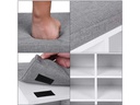 VASAGLE Schuhregal mit Polster, 104 x 48 cm, Weiss