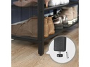 VASAGLE Schuhregal mit Sitzpolster 80 x 48 cm