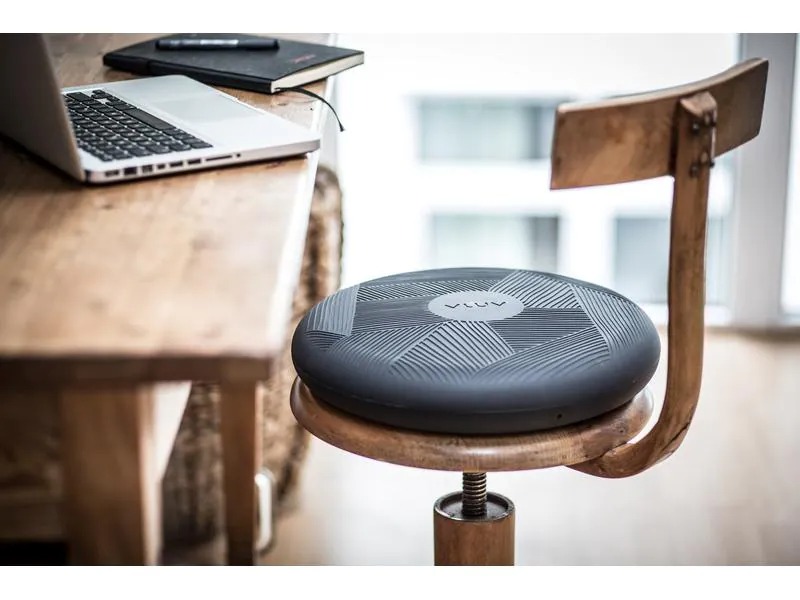 VLUV Balancekissen PVC Anthrazit Ø 36 cm