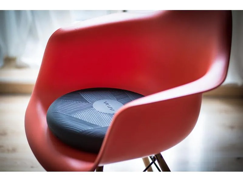 VLUV Balancekissen PVC Anthrazit Ø 36 cm