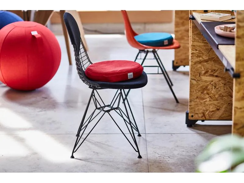 VLUV Balancekissen Stov Anthrazit Ø 36 cm
