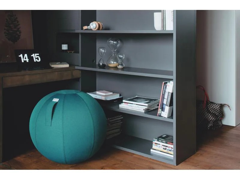 VLUV Sitzball Leiv Dark Petrol, Ø 60-65 cm