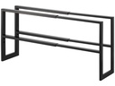 Yamazaki Schuhregal Line Metall, Schwarz
