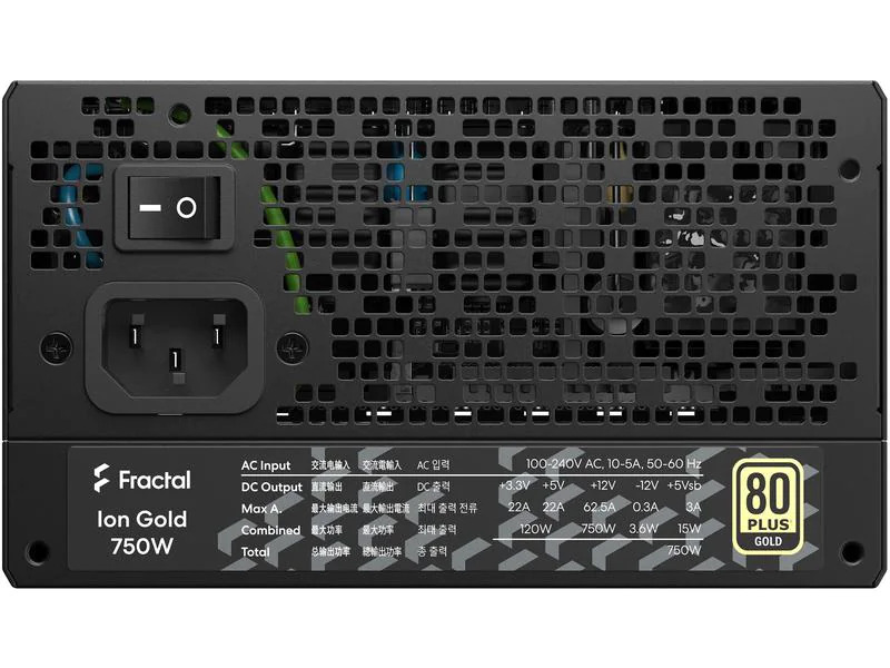 Fractal Design Netzteil Ion Gold 750 W