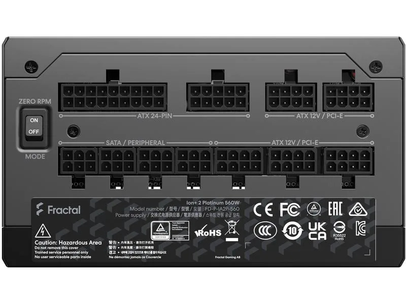 Fractal Design Netzteil Ion+ 2 Platinum 560 W