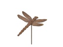 Ambiance Gartenstecker Libelle auf Stab, 50 cm