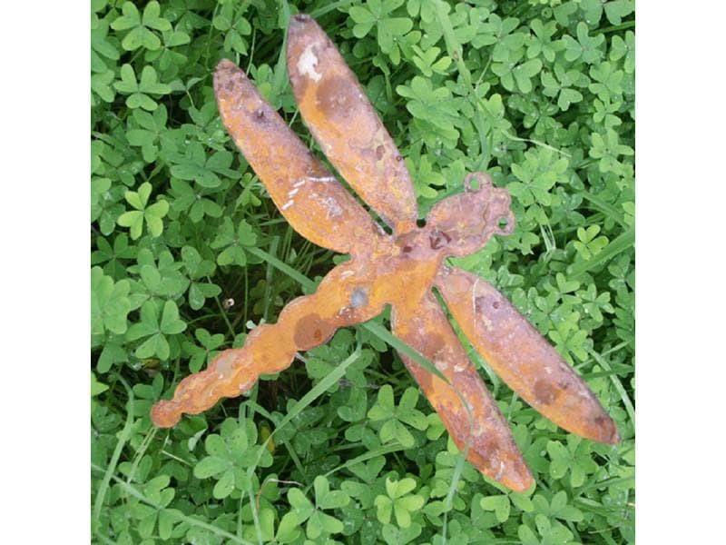 Ambiance Gartenstecker Libelle auf Stab, 50 cm