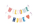 Rico Design Girlande Welcome Home 3 m, Mehrfarbig