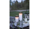 Star Trading LED-Grabkerze SERENE 7 cm x 12 cm, Weiss