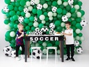 Partydeco Luftballon Fussball Ø 30 cm, 6 Stück