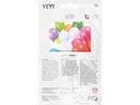 Rico Design Luftballon Ø 30 cm, 12 Stück, Mehrfarbig