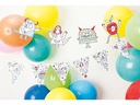 Rico Design Luftballon Ø 30 cm, 12 Stück, Mehrfarbig