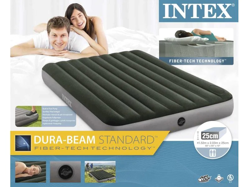 Intex Luftbett DuraBeam Standard Downy Queen