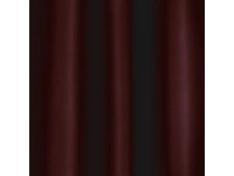 Casa Leon Verdunklungsvorhang mit Faltenband Bordeaux, 135 x 245 cm