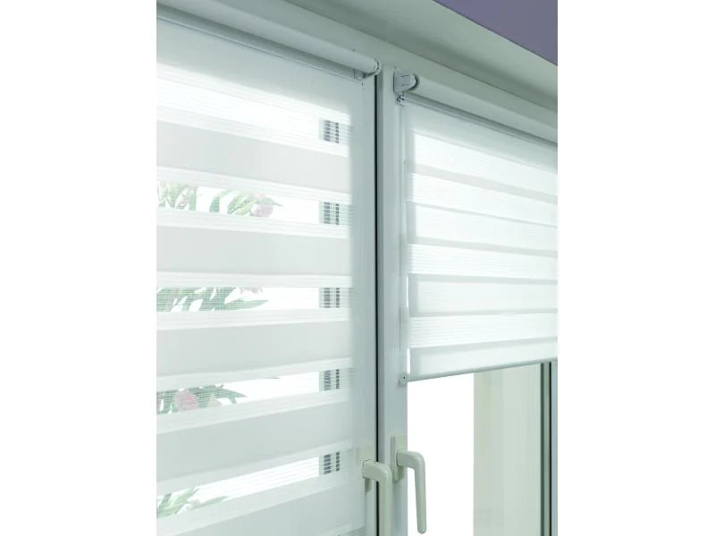 Gardinia Doppelrollo Easyfix Weiss 45 x 150 cm