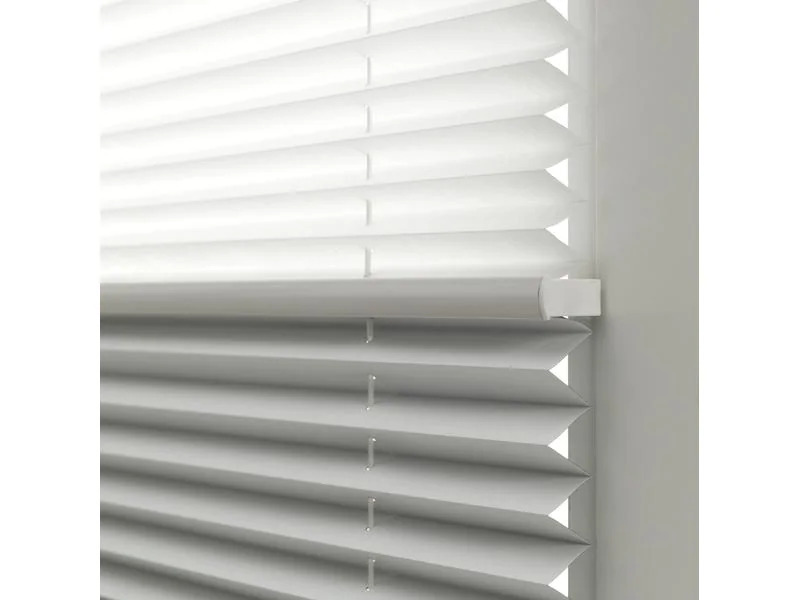 Gardinia Plissée Easyfix, Day &amp; Night 50 x 130 cm, Weiss