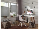 Gardinia Plissée Easyfix, blickdicht 45 x 130 cm, Grau
