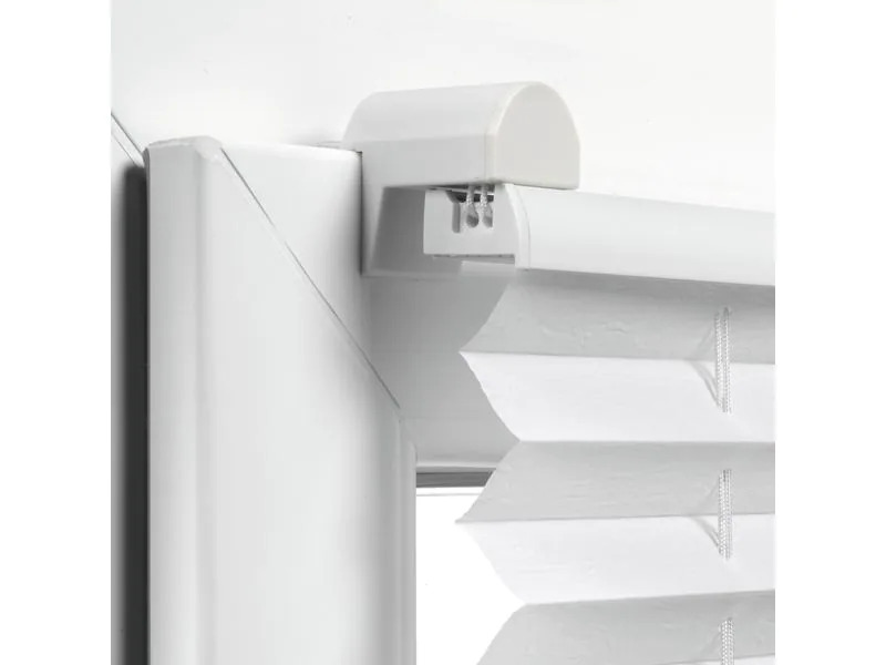 Gardinia Plissée Easyfix, blickdicht 45 x 130 cm, Weiss