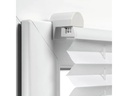 Gardinia Plissée Easyfix, blickdicht 45 x 130 cm, Weiss