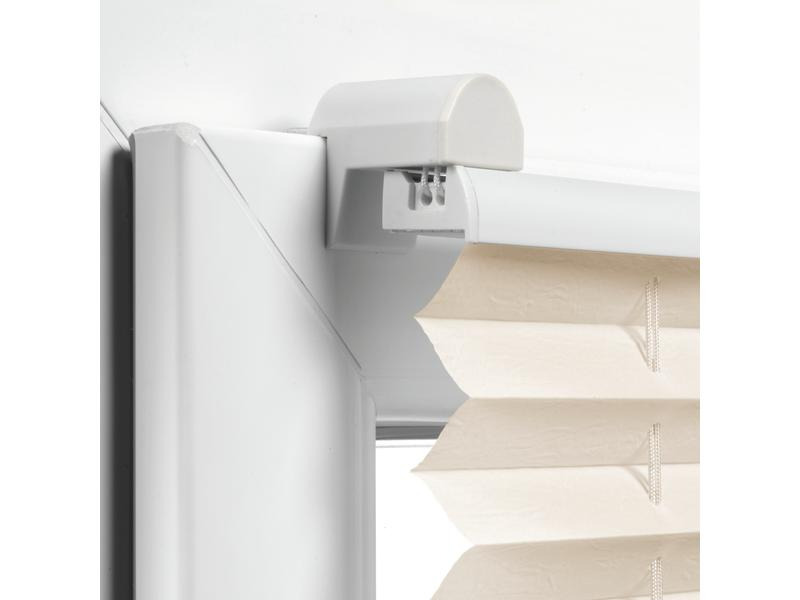 Gardinia Plissée Easyfix, blickdicht 50 x 130 cm, Elfenbein