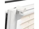Gardinia Plissée Easyfix, blickdicht 50 x 130 cm, Elfenbein