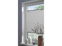 Gardinia Plissée Solo mit Saugnäpfen, blickdicht 40 x 130 cm, Grau