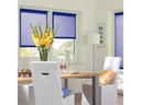Gardinia Rollo Easyfix, Dunkelblau 60 x 150 cm