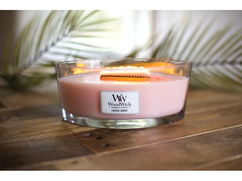 Woodwick Duftkerze Coastal Sunset Ellipse