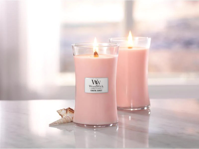 Woodwick Duftkerze Coastal Sunset Ellipse