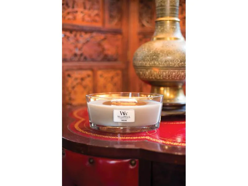 Woodwick Duftkerze Fireside Ellipse