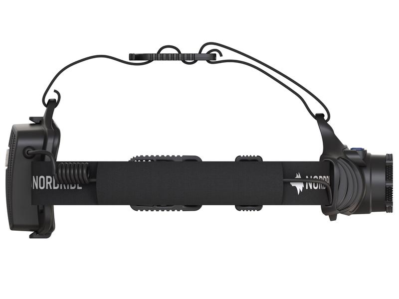 Nordride Stirnlampe Active Pro R hybrid Schwarz, 500 lm, IP65