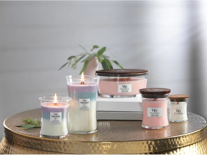 Woodwick Duftkerze Trilogy Calming Retreat Large Jar