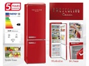 Trisa Kühl-Gefrierkombination Frescolino Classic 300 Rot