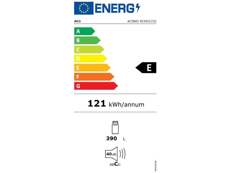 AEG by Electrolux Kühlschrank AC3801 Türanschlag rechts (wechselbar)