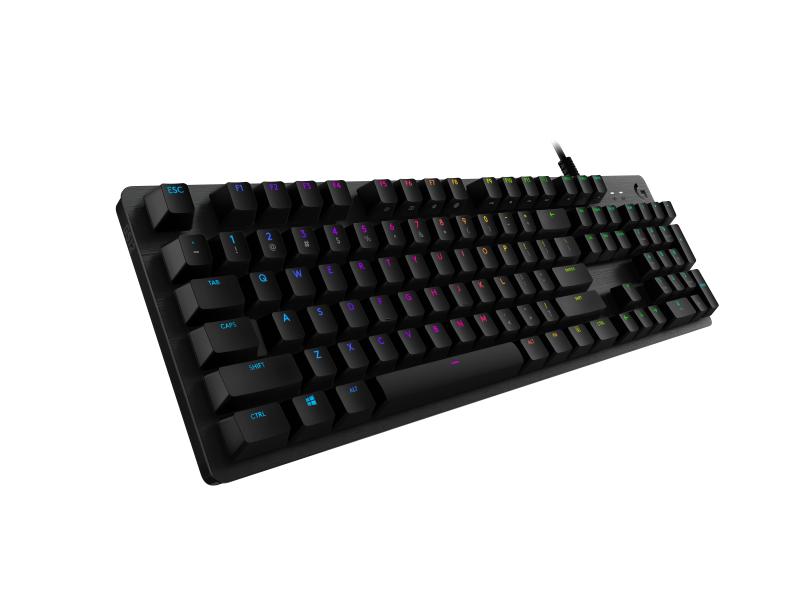 Logitech Gaming-Tastatur G512 GX Brown Carbon