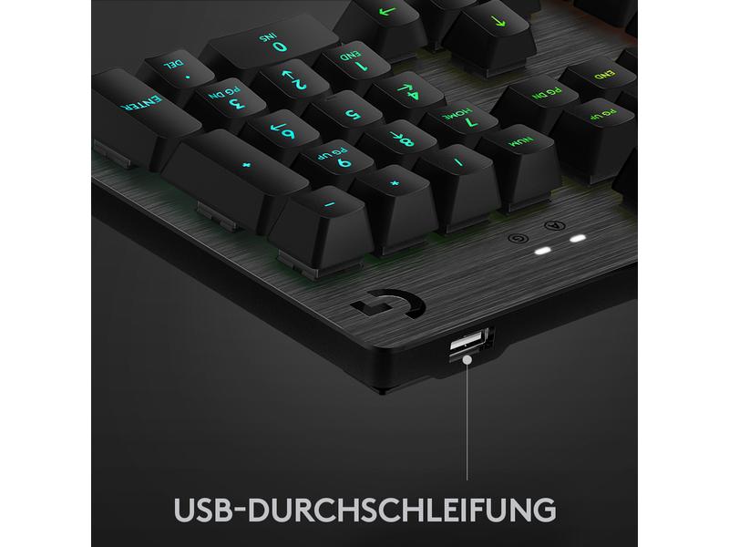 Logitech Gaming-Tastatur G513 GX Brown Carbon