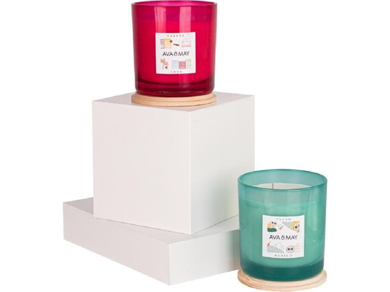 AVA &amp; MAY Duftkerze Tulum Gross, 1150 g