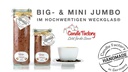 Candle Factory Duftkerze Erdbeer und Rhabarber Big Jumbo