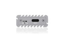 ICY BOX Externes Gehäuse IB-1817Ma-C31 M.2 NVMe silber