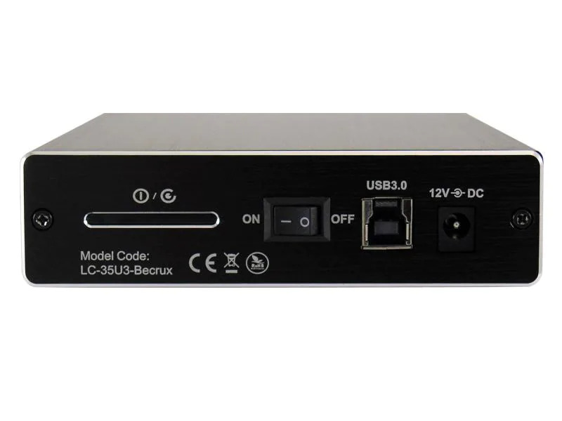 LC-Power Externes Gehäuse LC-35U3-Becrux 3.5