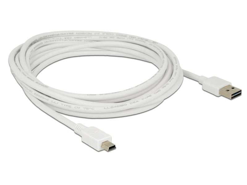 Delock USB 2.0-Kabel A - MiniB EASY-USB 3 m