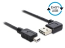 Delock USB 2.0-Kabel A - MiniB EASY-USB gewinkelt 50 cm