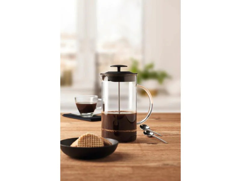 Montana Kaffeebereiter ENJOY 1 l, Transparent/Schwarz